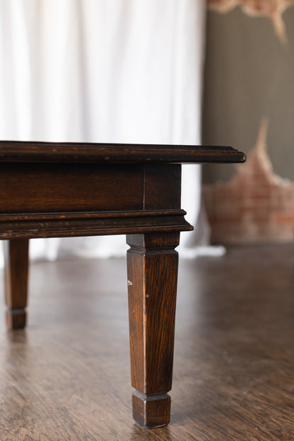 Square Wooden Coffee Table