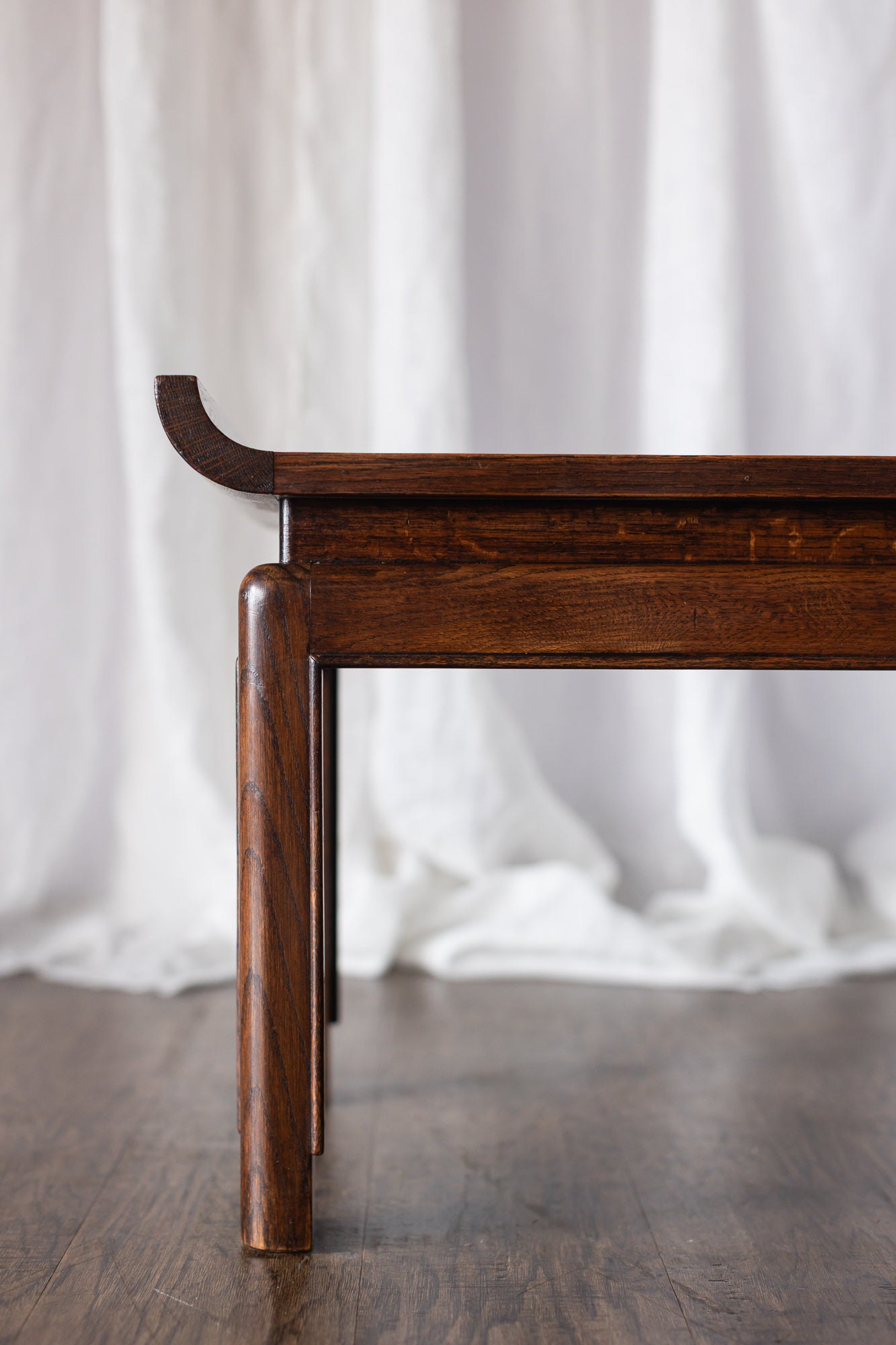 Oriental Mid Century Accent Table