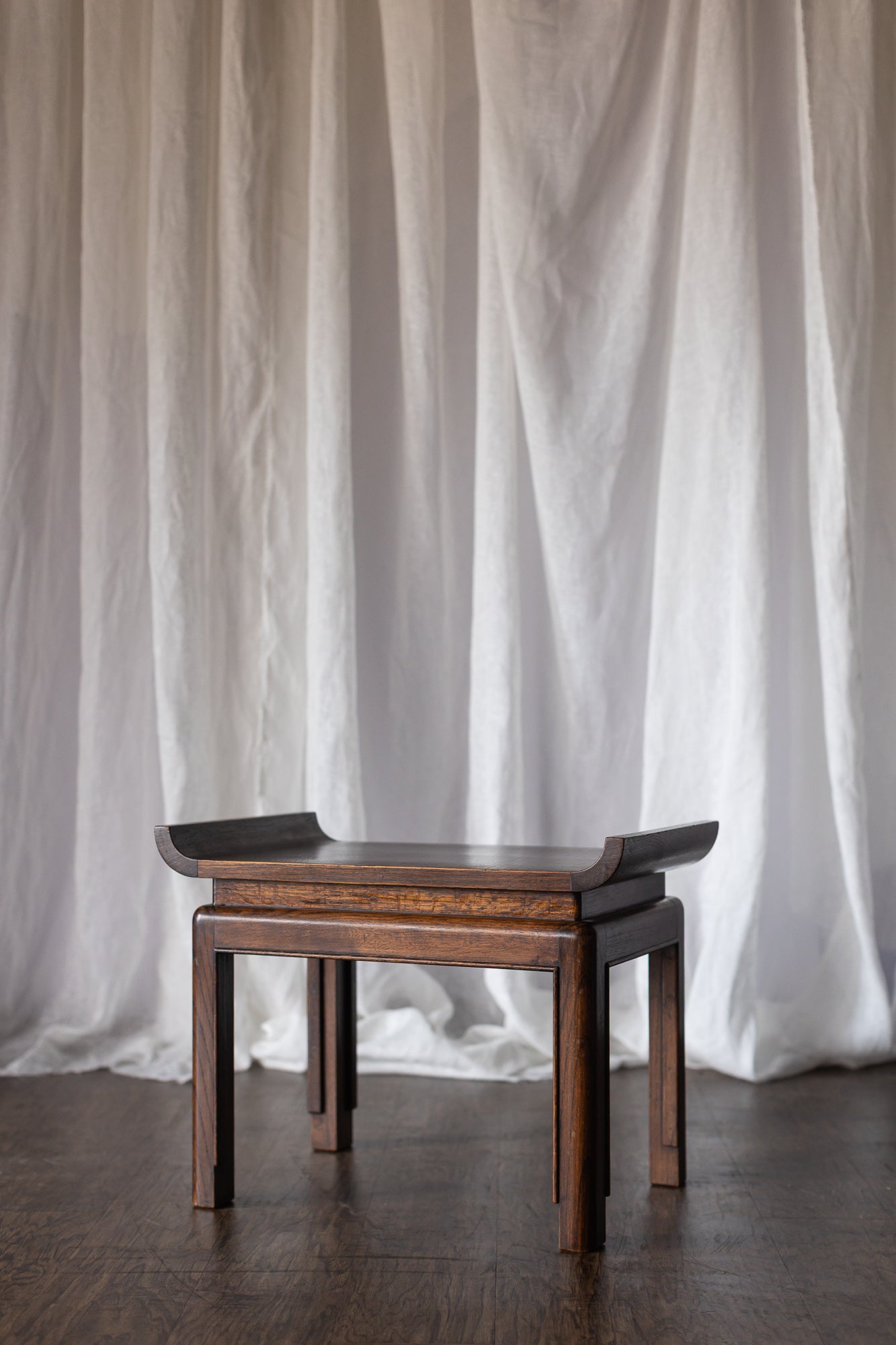 Oriental Mid Century Accent Table