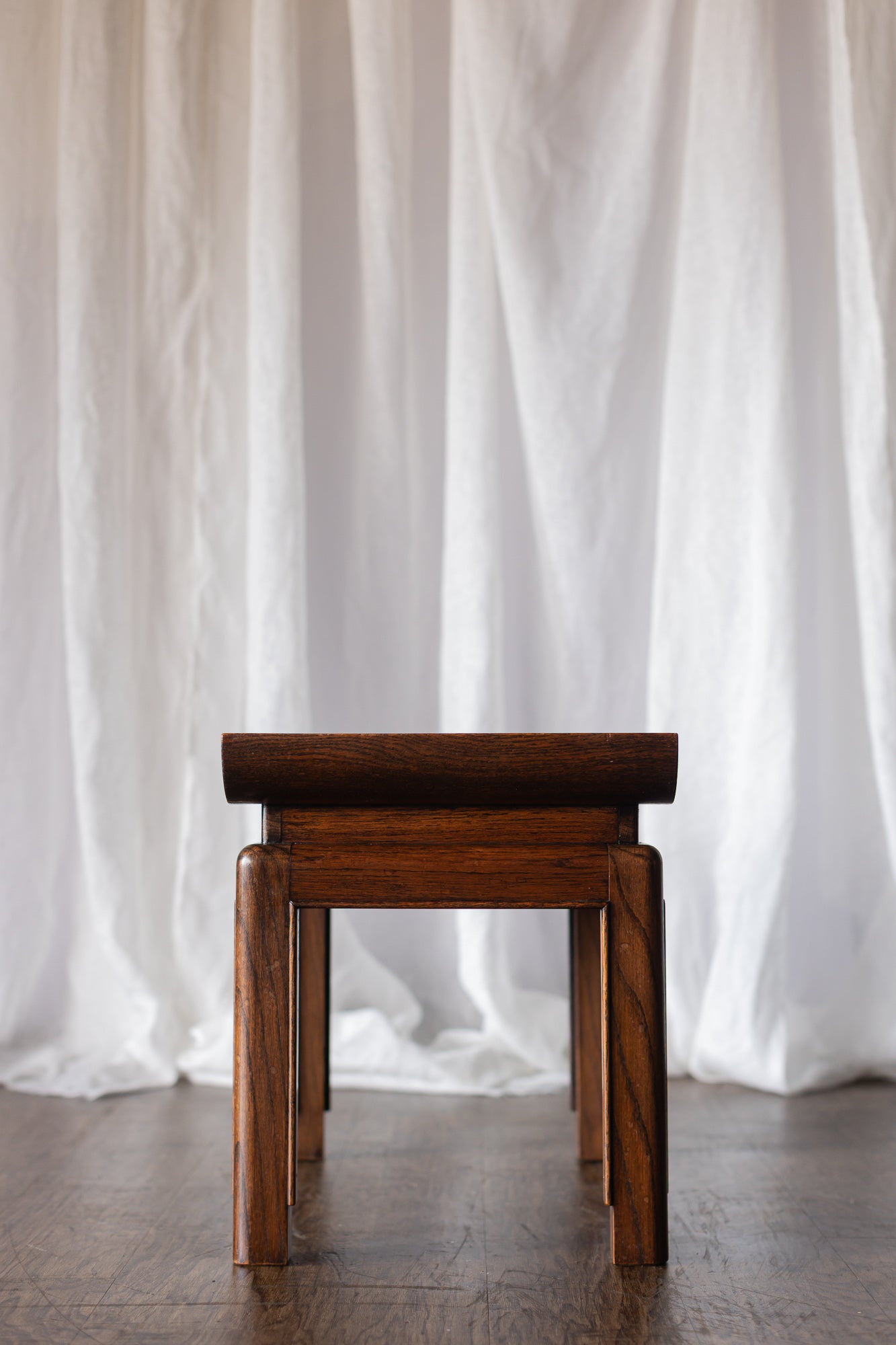 Oriental Mid Century Accent Table