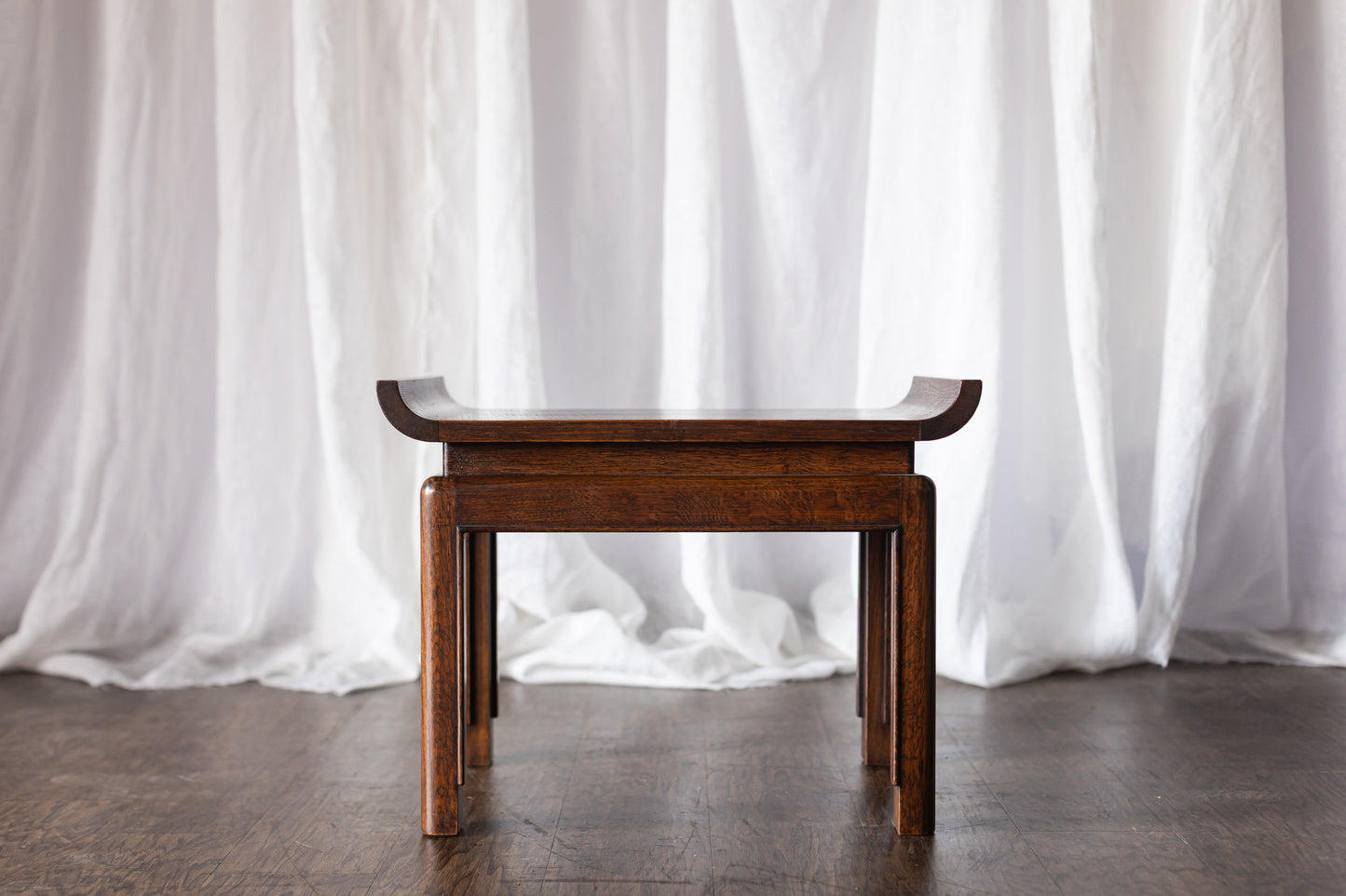 Oriental Mid Century Accent Table