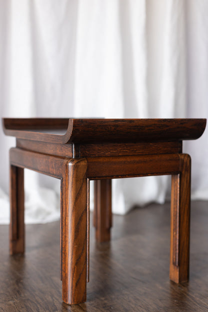 Oriental Mid Century Accent Table