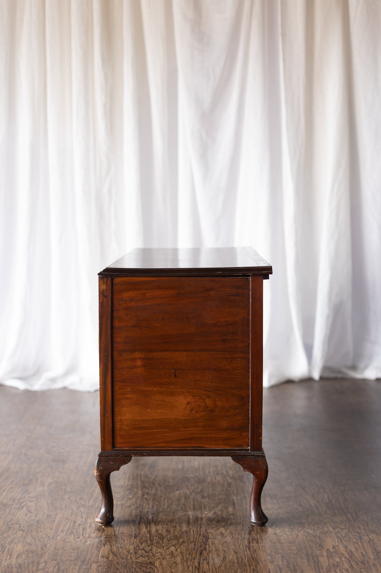 Mid 1800s Queen Anne Chest