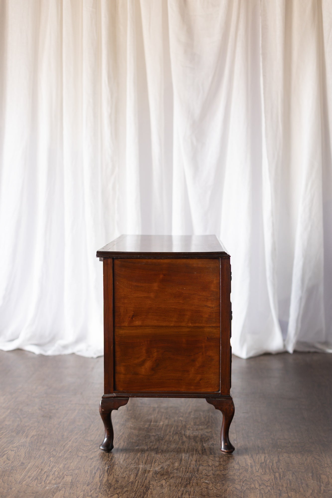 Mid 1800s Queen Anne Chest