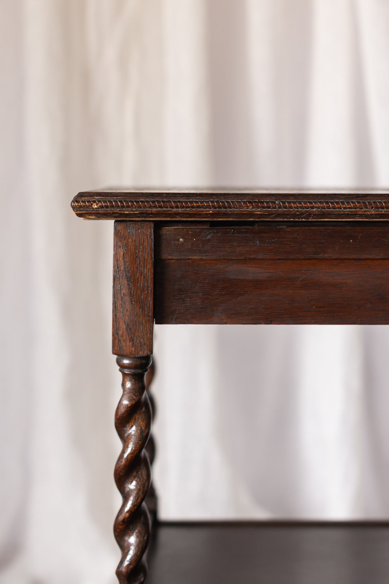 English Oak Bar Cart