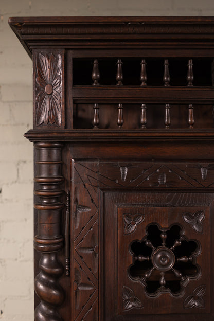 1800s French Breton Cabinet