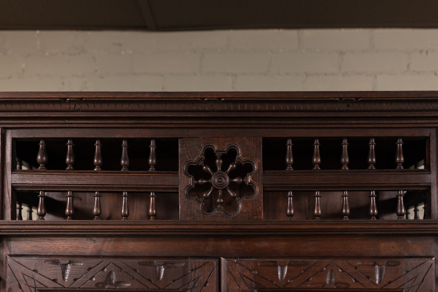 1800s French Breton Cabinet