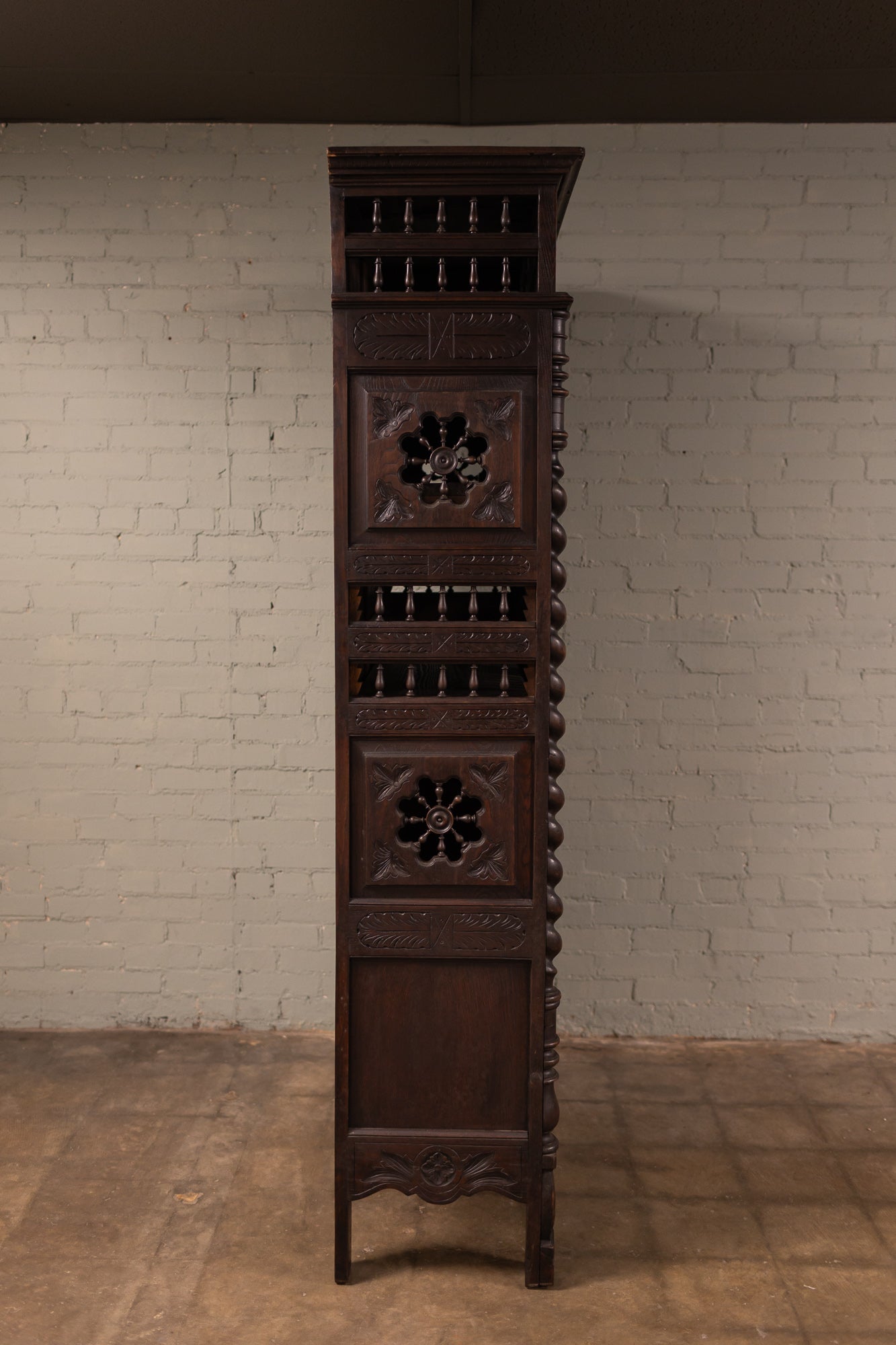 1800s French Breton Cabinet