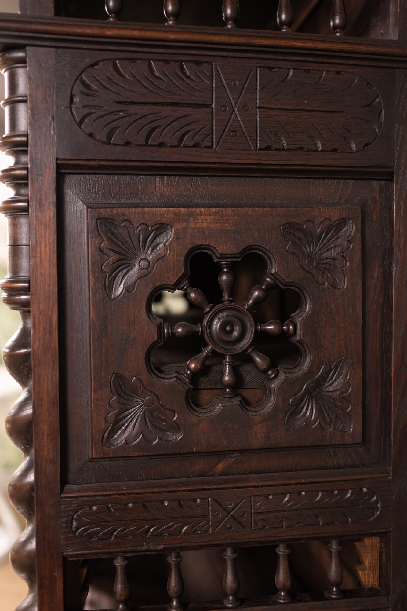 1800s French Breton Cabinet
