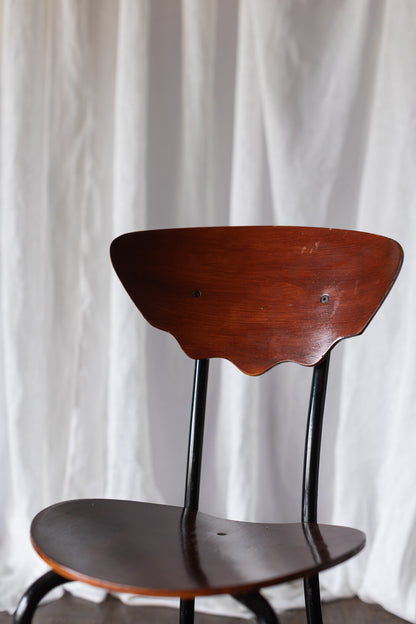 Set of 6 Iconic Mid Century Bentwood Dining Chairs