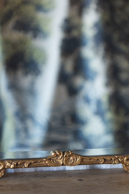 Louis XV Style Rococo Mirror with Beveled Edge