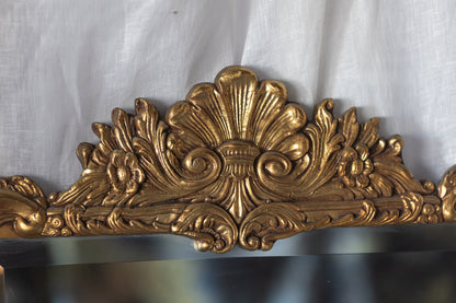 Louis XV Style Rococo Mirror with Beveled Edge