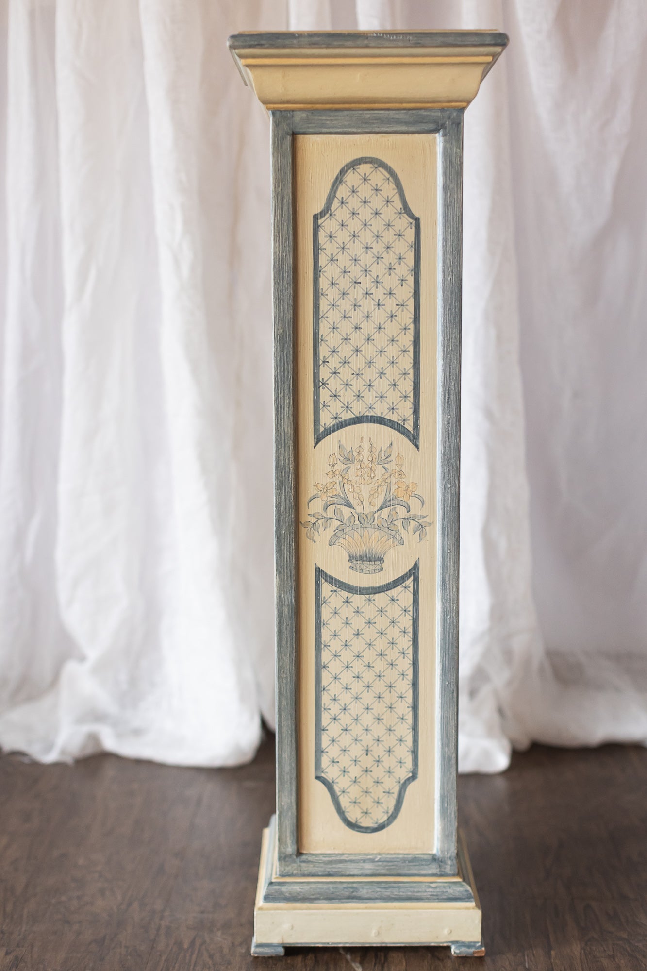 Pair of Painted Columns