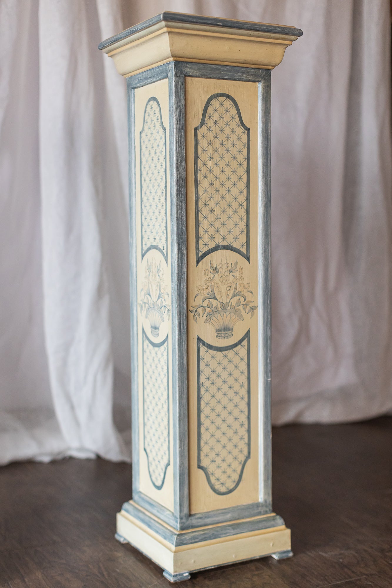 Pair of Painted Columns