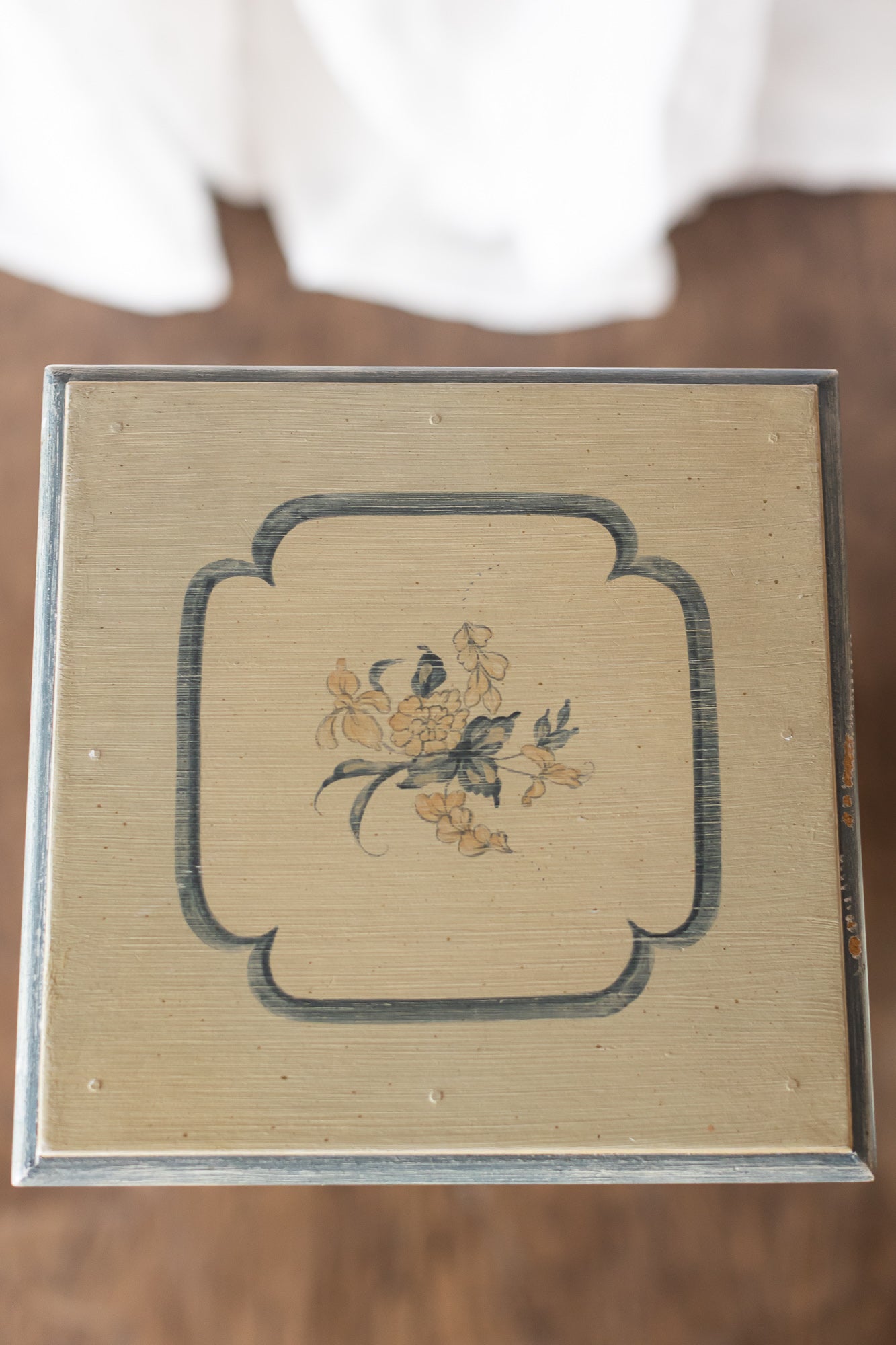 Pair of Painted Columns