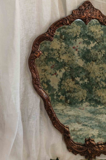 Ornate Shield Mirror