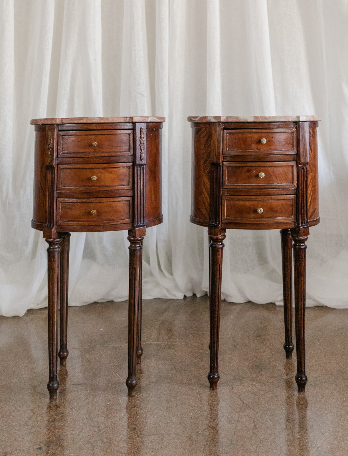 Pair of Louis XVI Side Tables