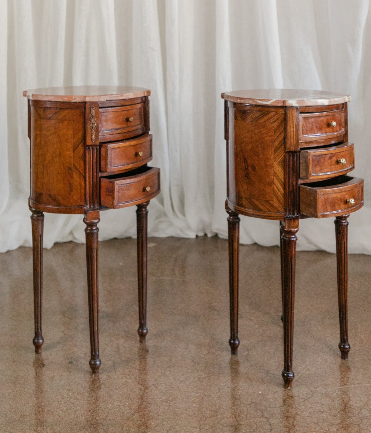 Pair of Louis XVI Side Tables