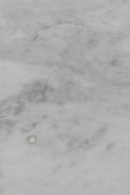 Three Drawer Walnut Chest with Carved Fruit Pulls and Marble Top on Casters - Mid to late 19th Century (Look for Sister Set)