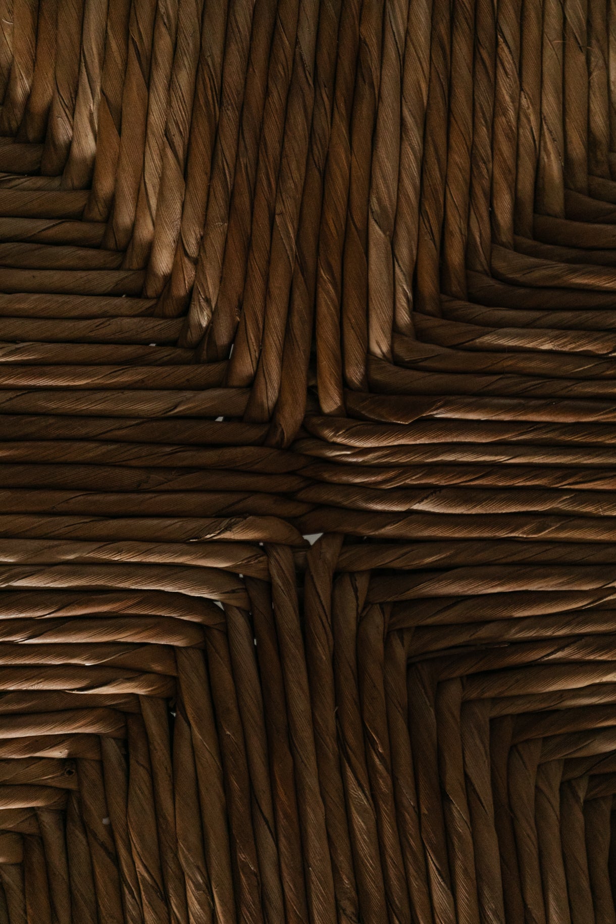 Set of Six Spindle Back Chairs with Rush Seats